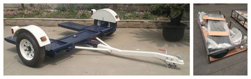 vehicle tow dolly detail