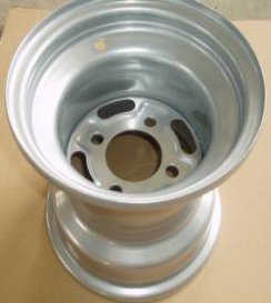 ROUE EN ACIER DE 9 POUCES POUR VTT
